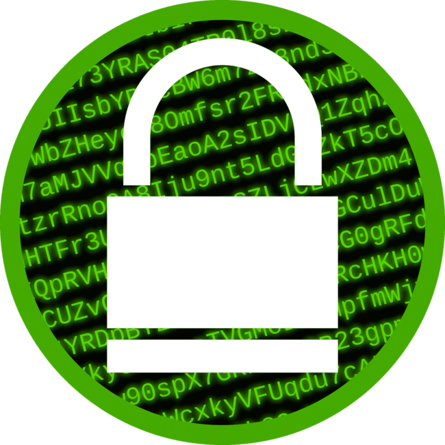 Free computer encrypt encryption vector