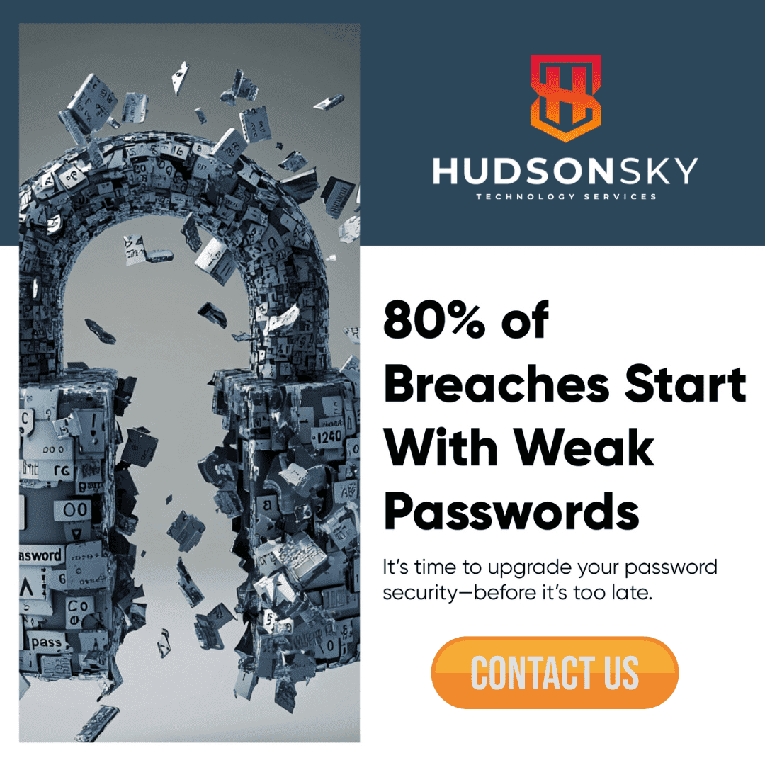 80% of breaches start with weak passwords