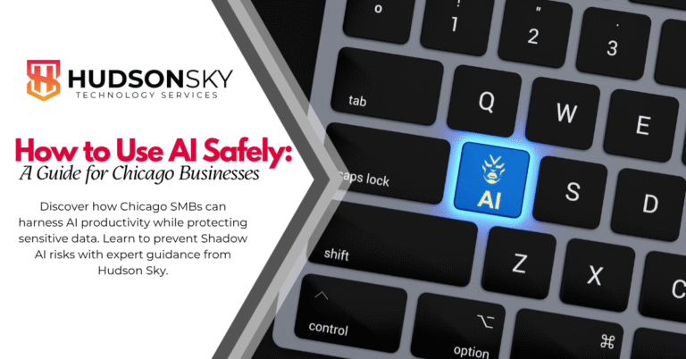 Protect your Chicago business from Shadow AI risks while boosting productivity. Hudson Sky shows you how to implement AI security the right way.